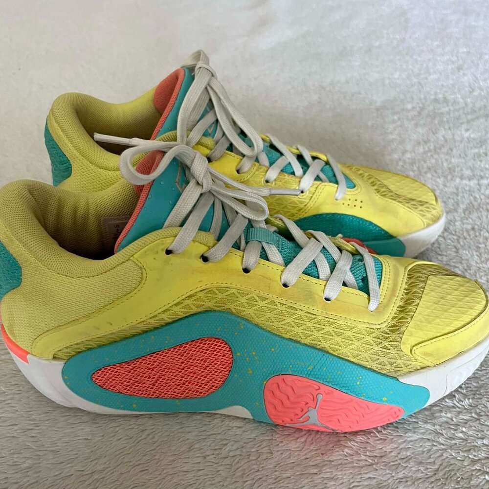 Nike Jordan Tatum 2 Pink Lemonade Basketball Shoes Men's size 8